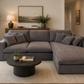 Oversized Cloud 3 Seater - Deep Seated Dark Grey