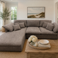 Oversized Cloud 3 Seater - Deep Seated Grey