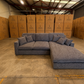 Oversized Cloud 3 Seater - Deep Seated Dark Grey