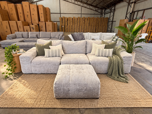 3 seater compressed couch
