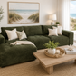 green couch