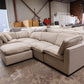 Cloud corner sectional couch with ottoman