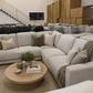 comfy lounge with spacious seating