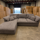 Oversized Cloud 3 Seater - Deep Seated Grey