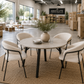 round dining table
