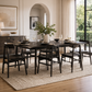 Black Dining Set - Dining Table with Matching Dining Chairs