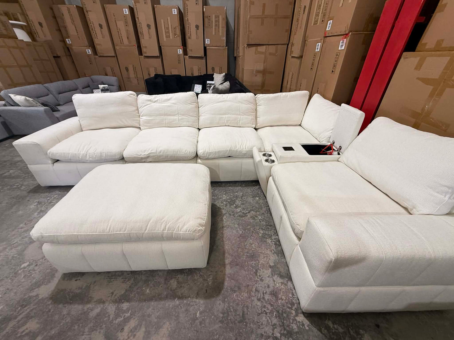 Emerson Cloud Modular Lounge with Ottoman