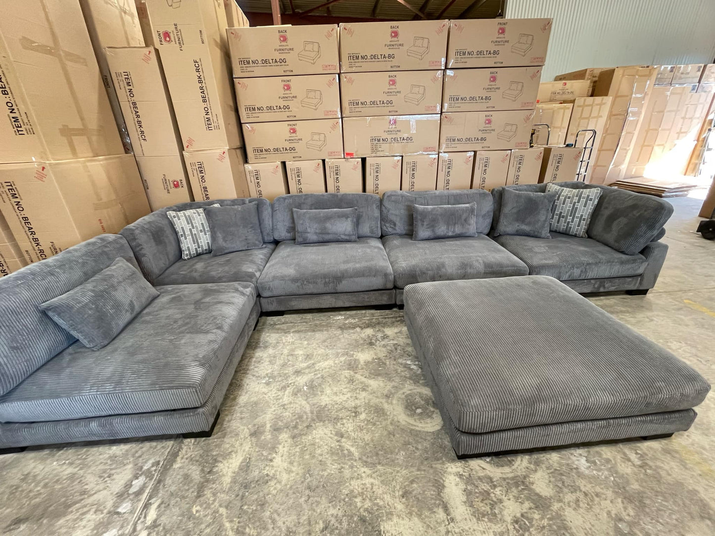 Delta Extra Deep Seated Modular Lounge Sofa