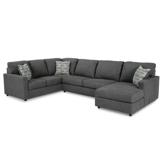 Eden Media Room Sectional with Chaise Lounge Suite