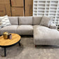 Vienna Chaise Lounge - Light Grey