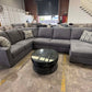 Eden Media Room Sectional with Chaise Lounge Suite