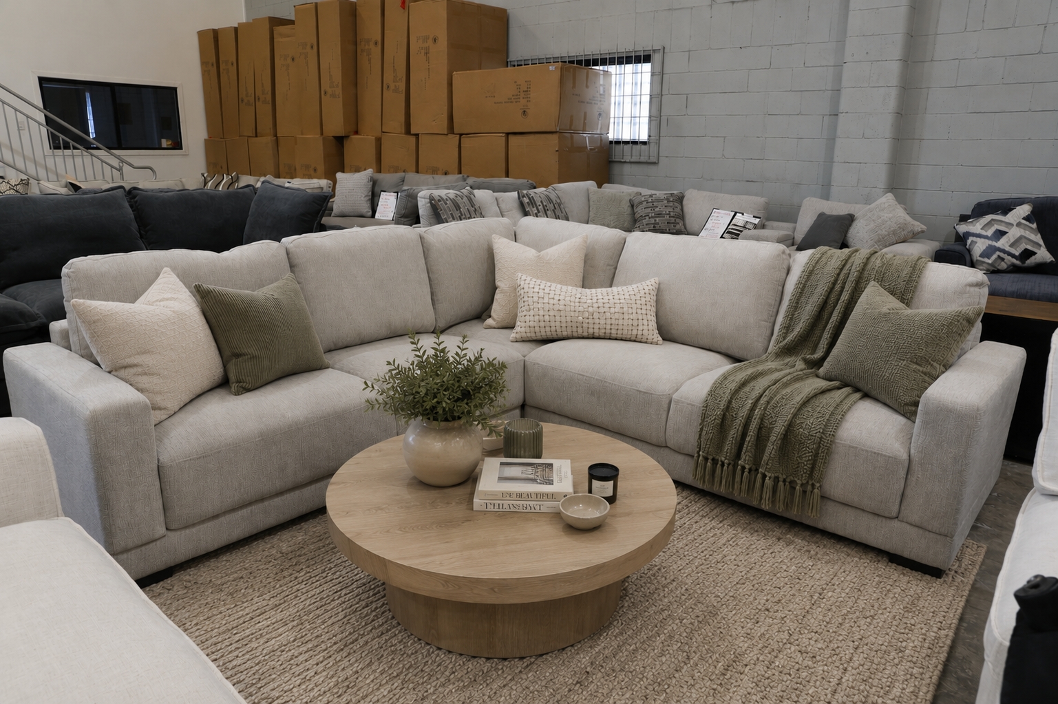 luxury lounge sofa set