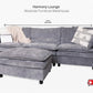 Harmony Lounge - Dark Grey