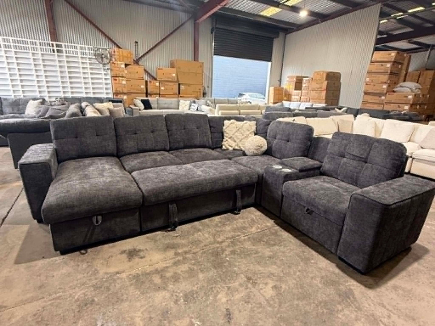 media room couch