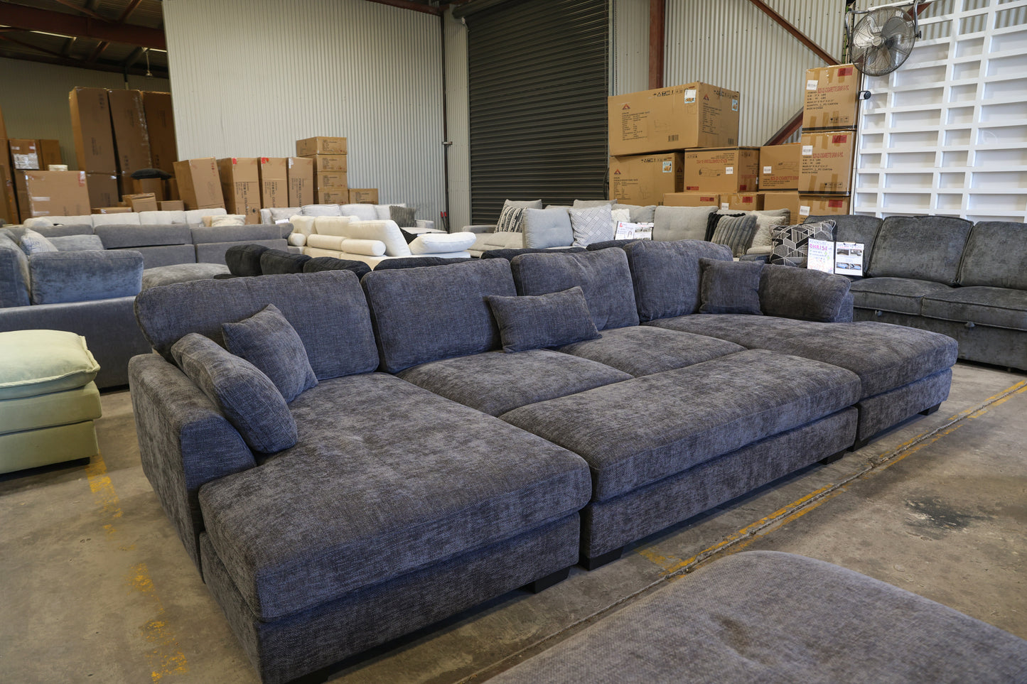 lounge perfect for entertaining and watching movies with kids