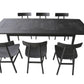 Black Dining Set - Dining Table with Matching Dining Chairs